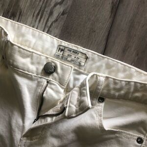 Free People FP White Jeans 27